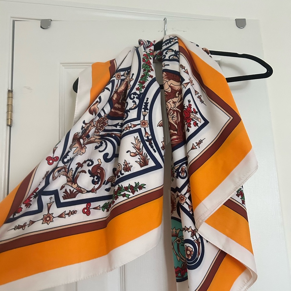 Colorful Patterned Scarf